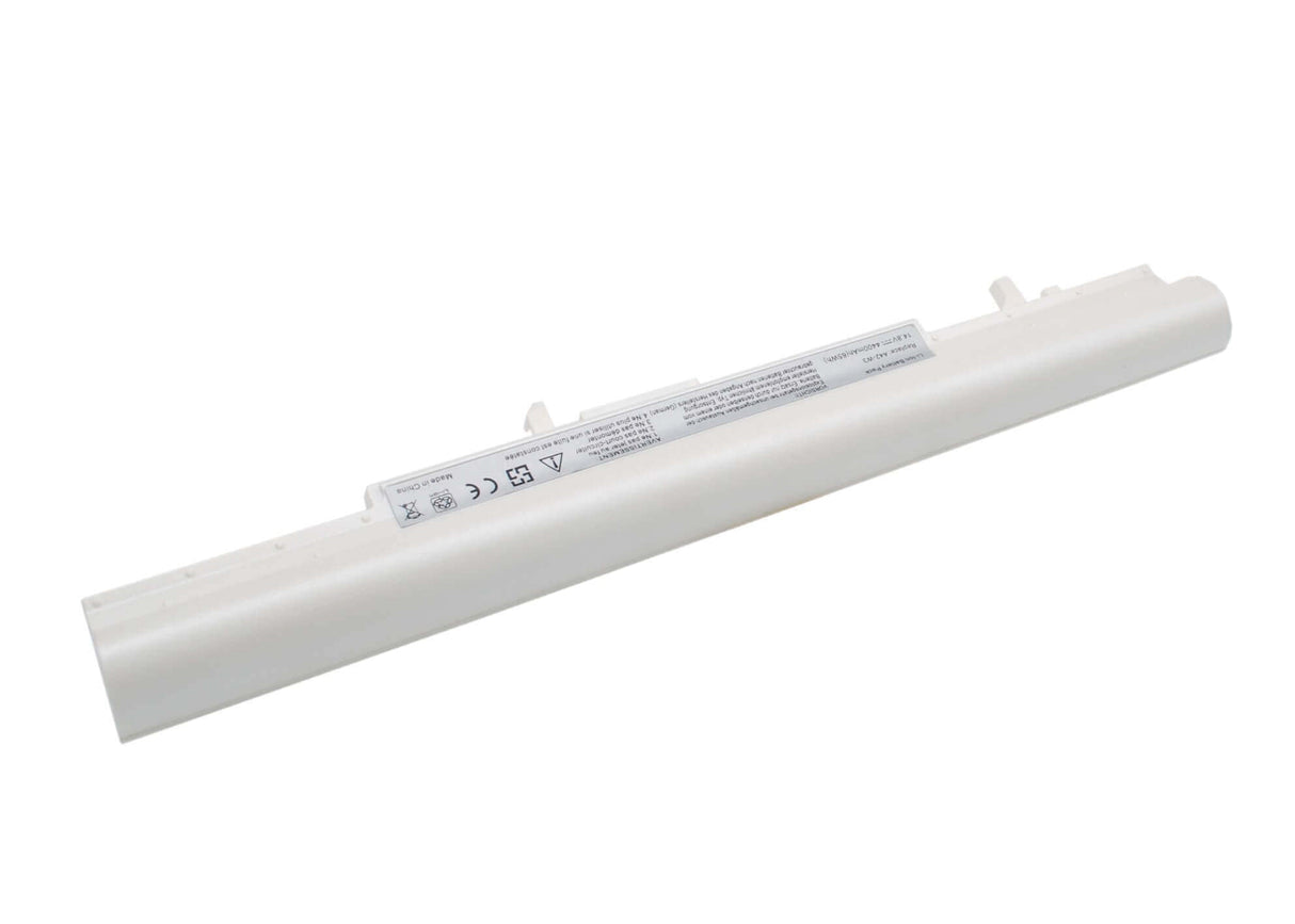 White Battery For Asus W3, W3a, W3n 14.8v, 4400mah - 65.12wh Notebook, Laptop Cameron Sino Technology Limited