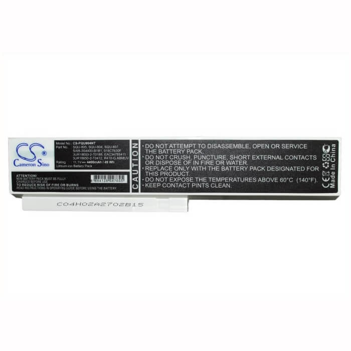 White Battery For Casper Tw8 11.1v, 4400mah - 48.84wh Notebook, Laptop Cameron Sino Technology Limited