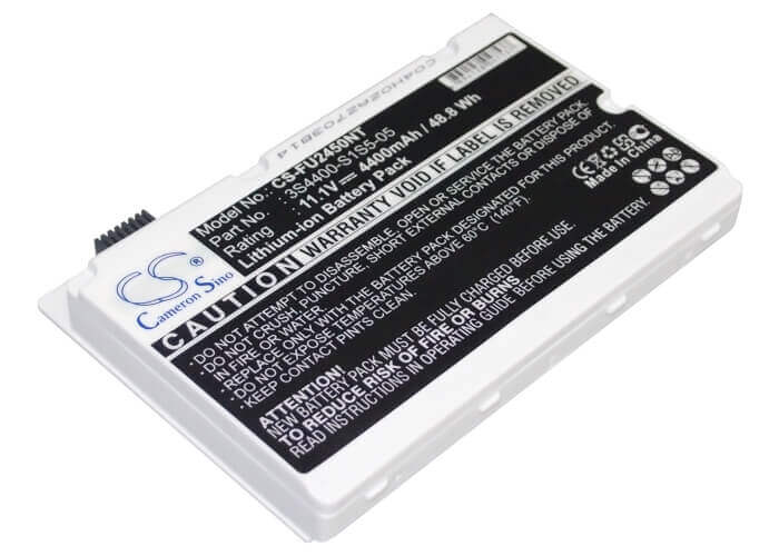 White Battery For Fujit'su Amilo Pi2450, Amilo Xi2428, Amilo Xi2528 11.1v, 4400mah - 48.84wh Notebook, Laptop Cameron Sino Technology Limited