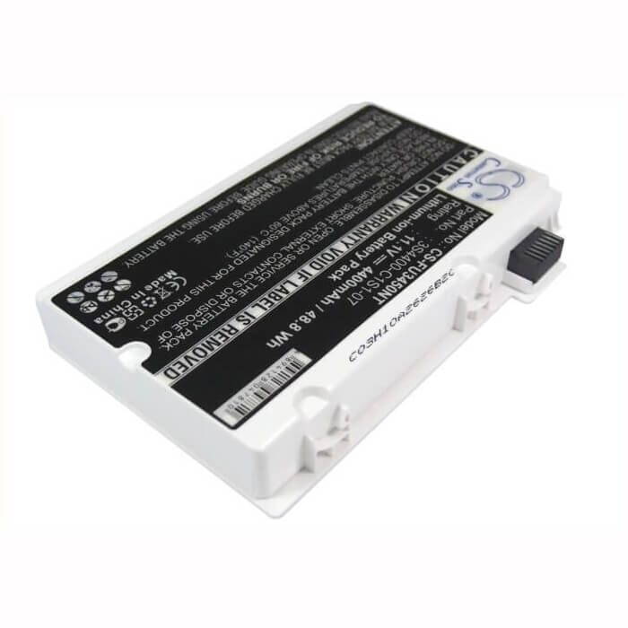 White Battery For Fujit'su Amilo Pi3540, Amilo Pi3525, Amilo Pi3450 11.1v, 4400mah - 48.84wh Notebook, Laptop Cameron Sino Technology Limited