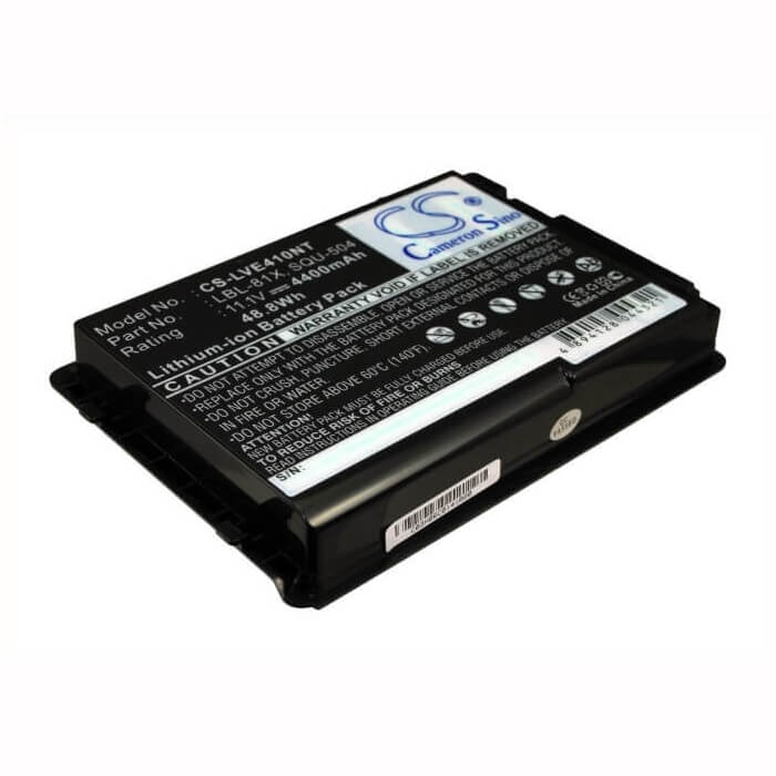 Batterie blanche pour Lenovo 125, 125c, 410 11.1v, 4400mah - 48.84wh Batteries pour l'électronique Cameron Sino Technology Limited (Suspendu)