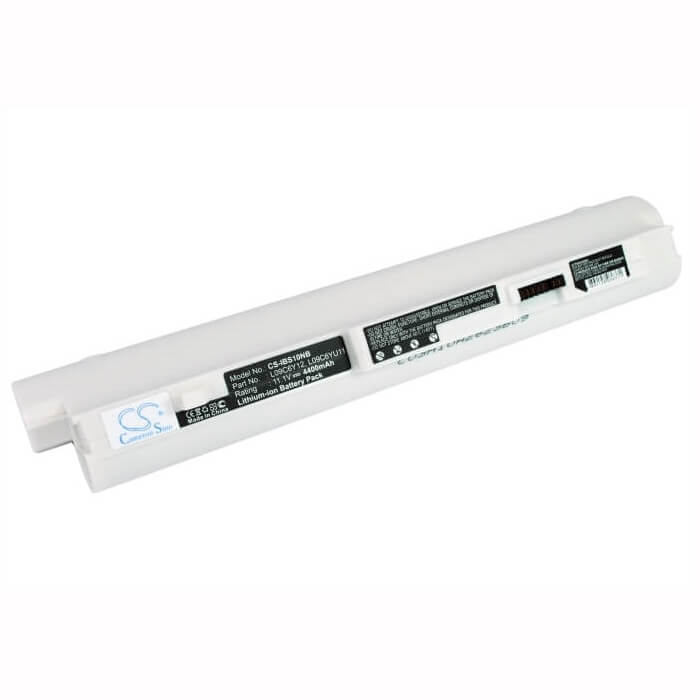White Battery For Lenovo Ideapad S10-2, Ideapad S10-2 20027, Ideapad S10-2 2957 11.1v, 4400mah - 48.84wh Notebook, Laptop Cameron Sino Technology Limited