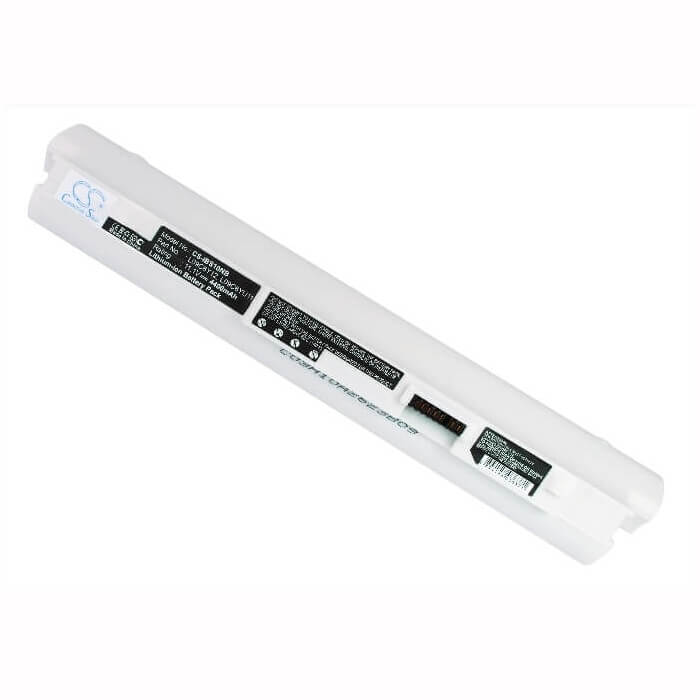 White Battery For Lenovo Ideapad S10-2, Ideapad S10-2 20027, Ideapad S10-2 2957 11.1v, 4400mah - 48.84wh Notebook, Laptop Cameron Sino Technology Limited