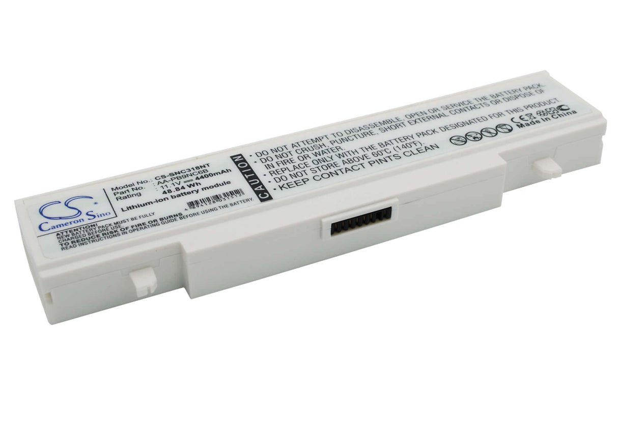 White Battery For Samsung Q318, Q318-dsoe, Q318-ds0h 11.1v, 4400mah - 48.84wh Notebook, Laptop Cameron Sino Technology Limited