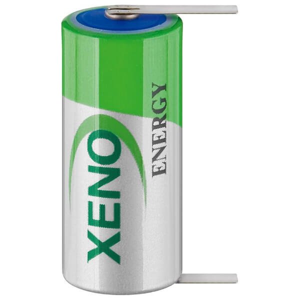 Batterie Xeno Xl-055f, 3.6v 1650mah 2/3 Aa Batterie au lithium (er14335) Autre Xeno Energy avec languettes
