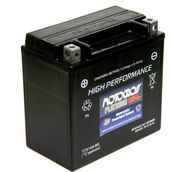 Ytx14h-bs 12v 240 Cca Motocross Agm Motorcycle Battery Other Batteries BB Generic