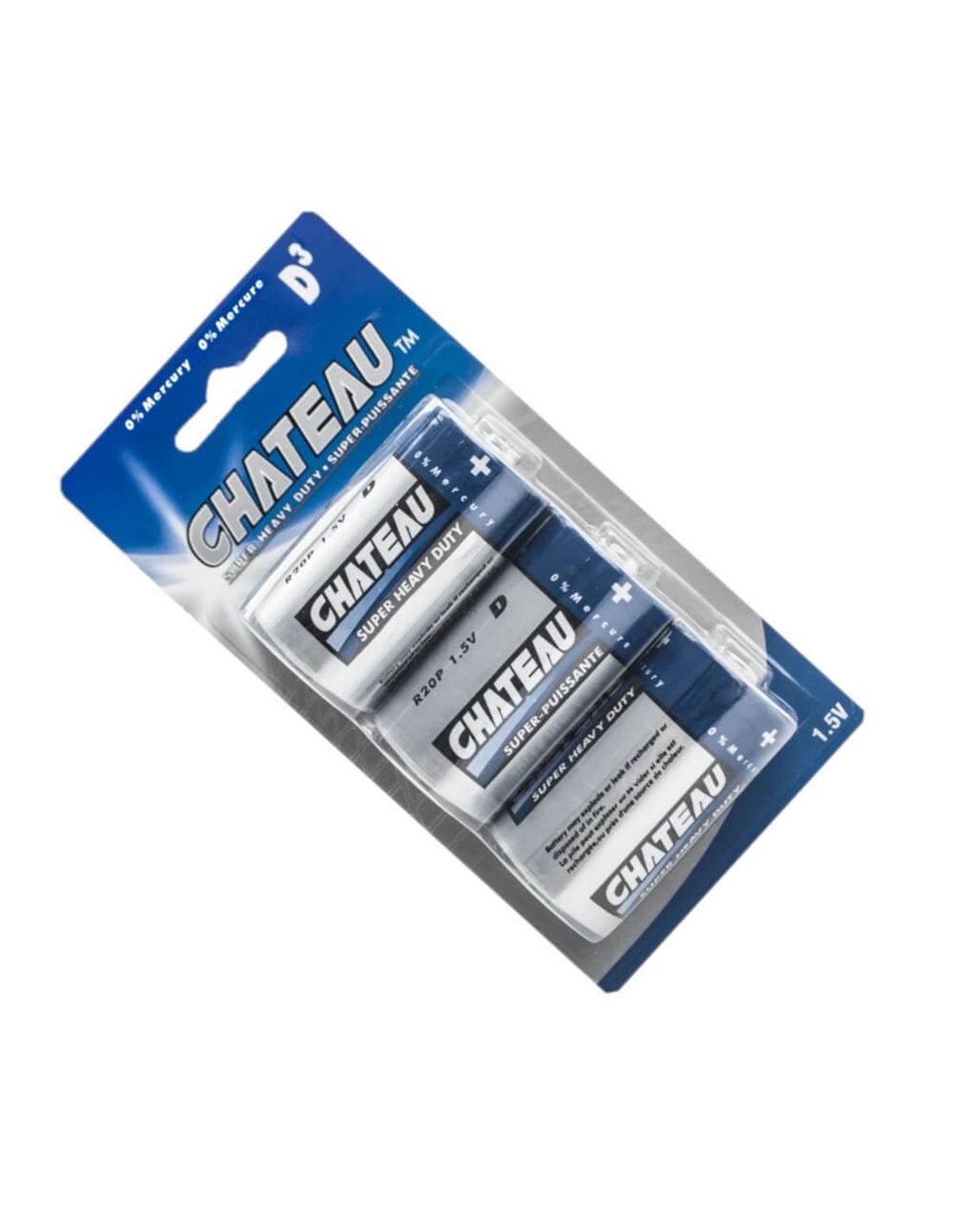 Zinc Carbon D Size Button-top Battery Chateau - Non Rechargeable Other Rayovac