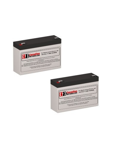 Apc Rbc18 Replacement Battery Cartridge 2 X 6v 7ah Batteries