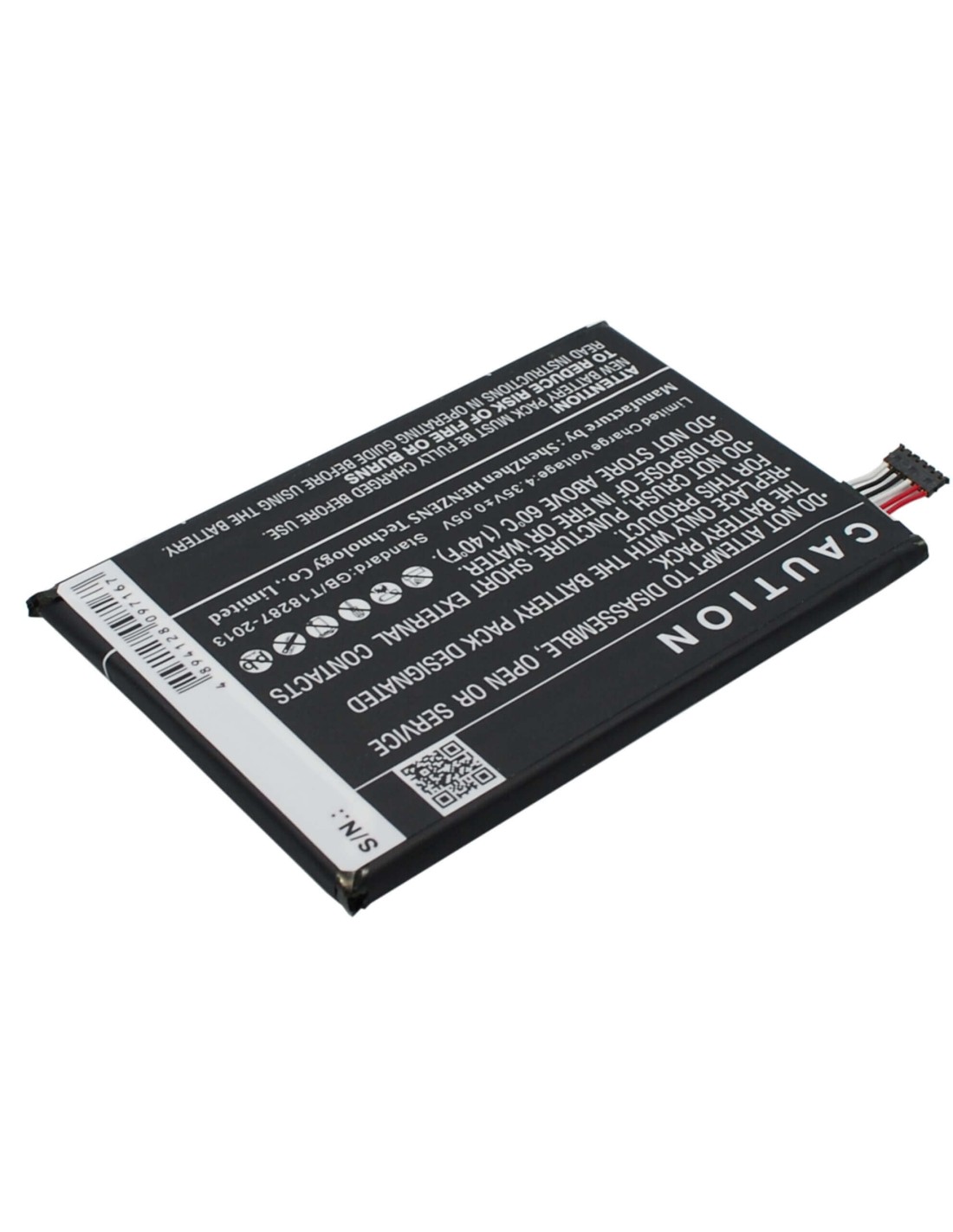 Battery for Alcatel One Touch Hero 2, OT-8030, OT-8030Y 3.8V, 3100mAh - 11.78Wh