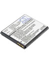 Battery for Alcatel OT-997, OT-997D, One Touch 997 3.7V, 1650mAh - 6.11Wh