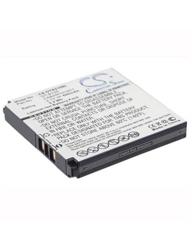 Battery for Alcatel OT-S210, OT-S211, OT-S211C 3.7V, 600mAh - 2.22Wh