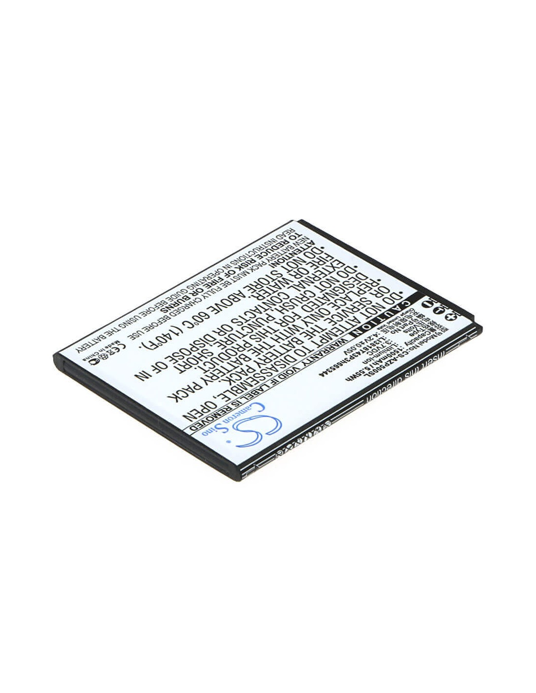 Battery for Amazing A5s 3.7V, 1500mAh - 5.55Wh