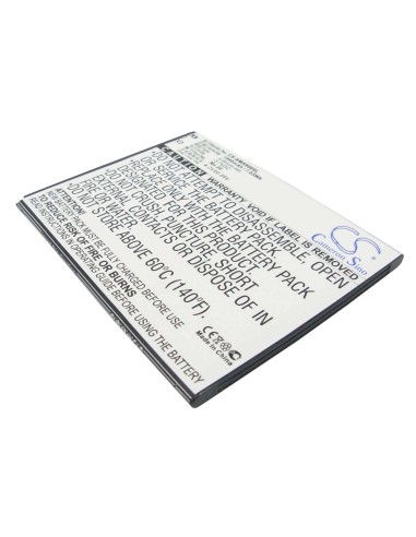 Battery for AMOI 862W, A955T, A900W 3.7V, 1900mAh - 7.03Wh