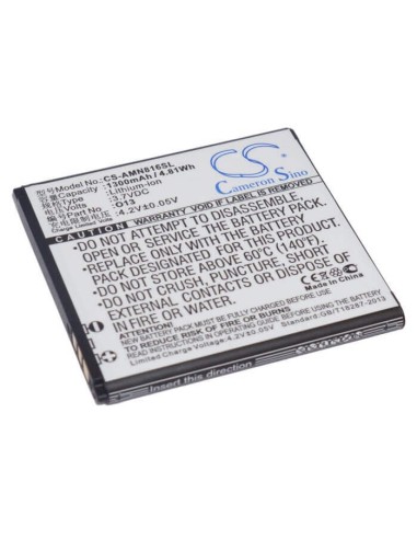 Battery for AMOI N89, N806, N807 3.7V, 1300mAh - 4.81Wh
