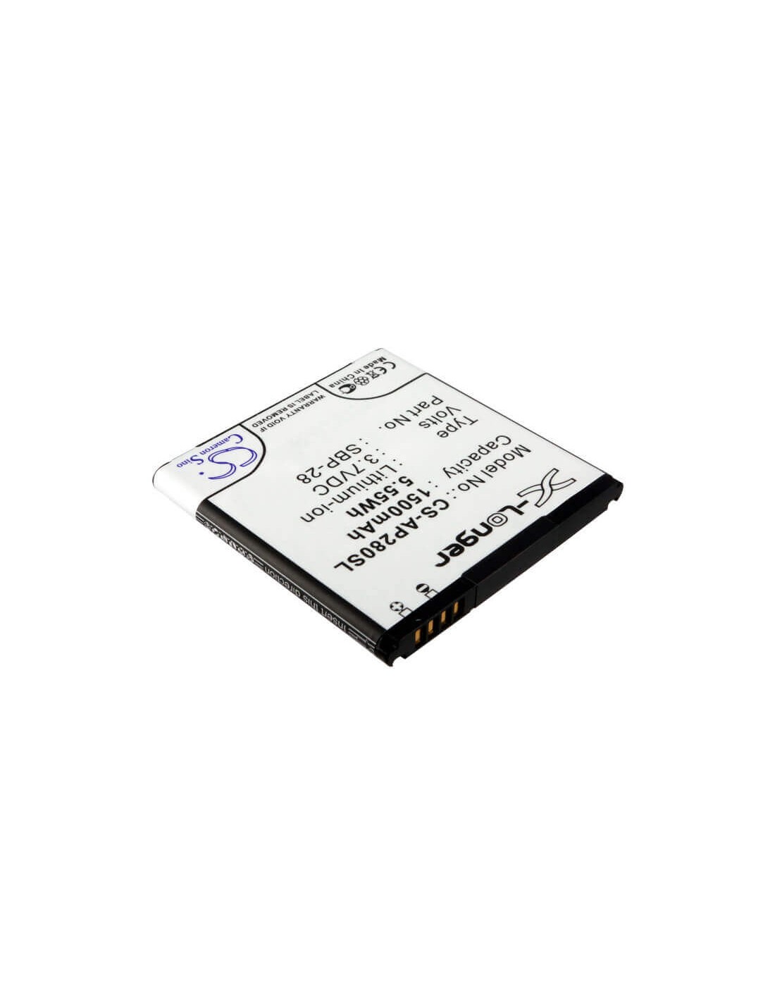 Battery for Asus PadFone, A66, T20 3.7V, 1500mAh - 5.55Wh