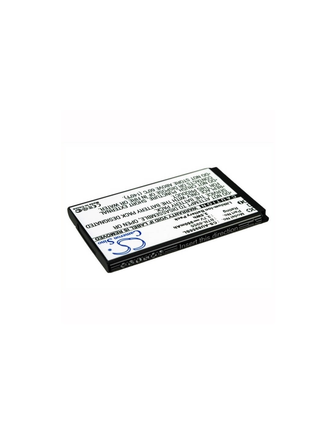 Battery for Audiovox UTStarcom CDM-8955, CDM-8955 3.7V, 950mAh - 3.52Wh