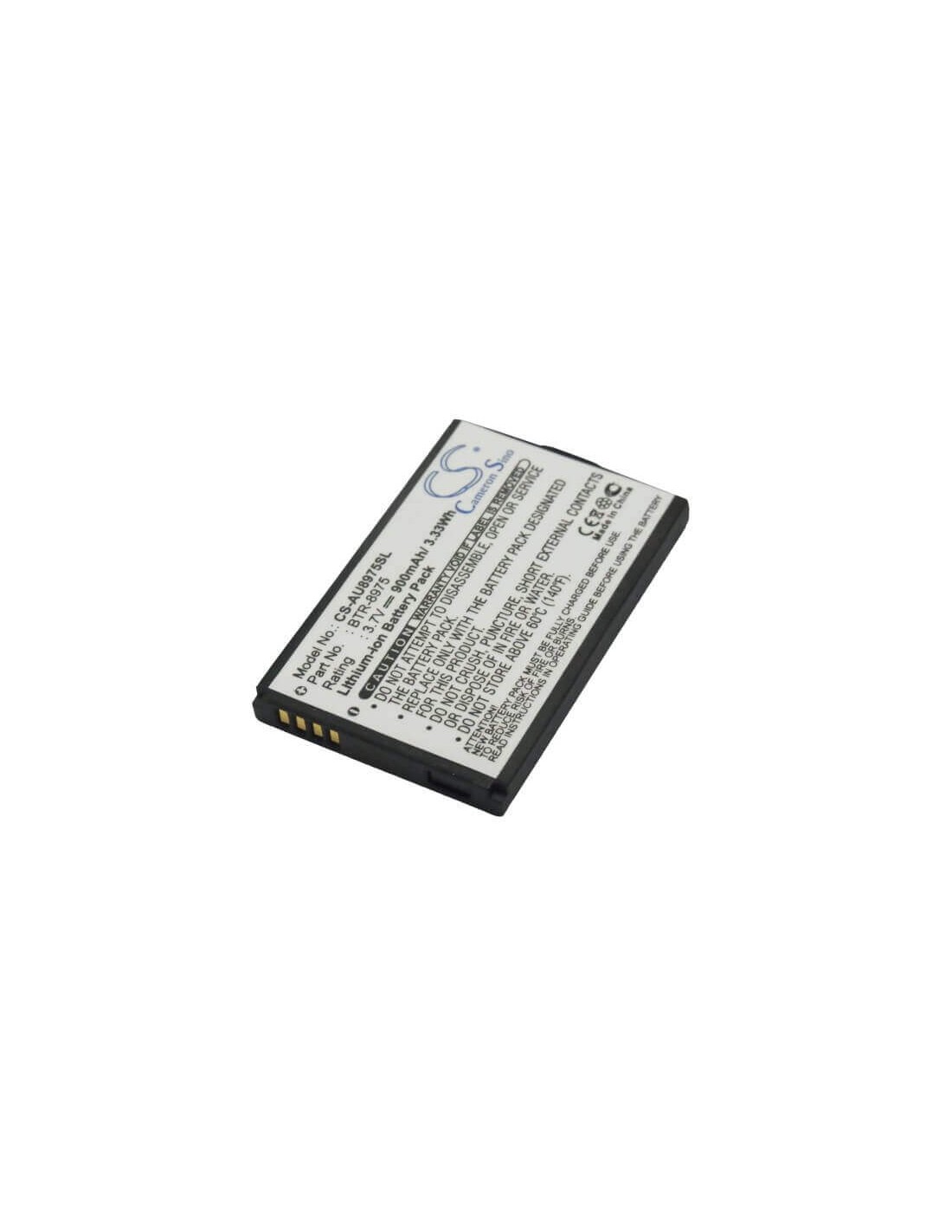 Battery for Audiovox CDM-8975 3.7V, 800mAh - 2.96Wh