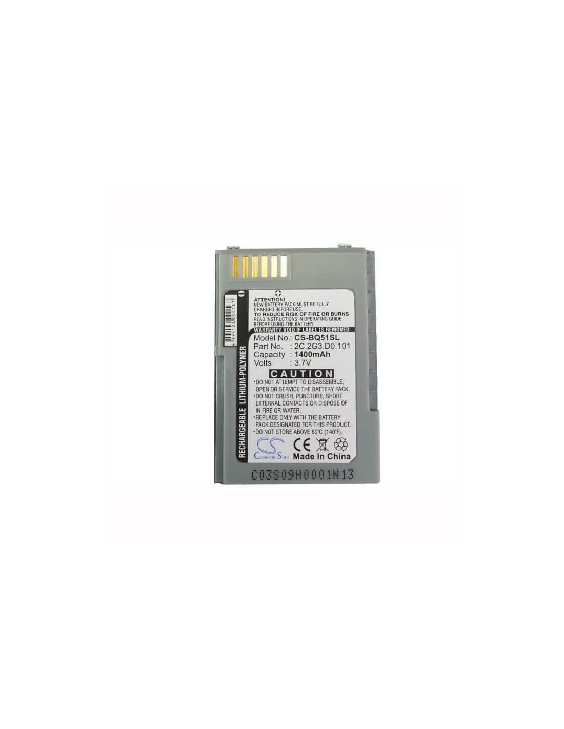 Battery for BenQ P51 3.7V, 1400mAh - 5.18Wh