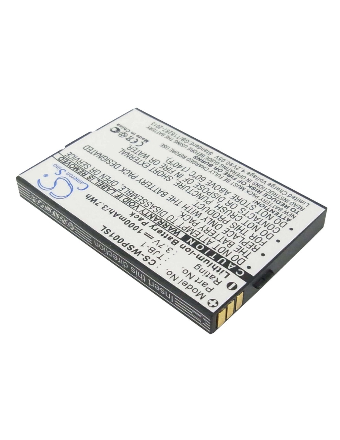 Battery for Binatone B200, BB200, Speakeasy Mobile Plus 3.7V, 1000mAh - 3.70Wh