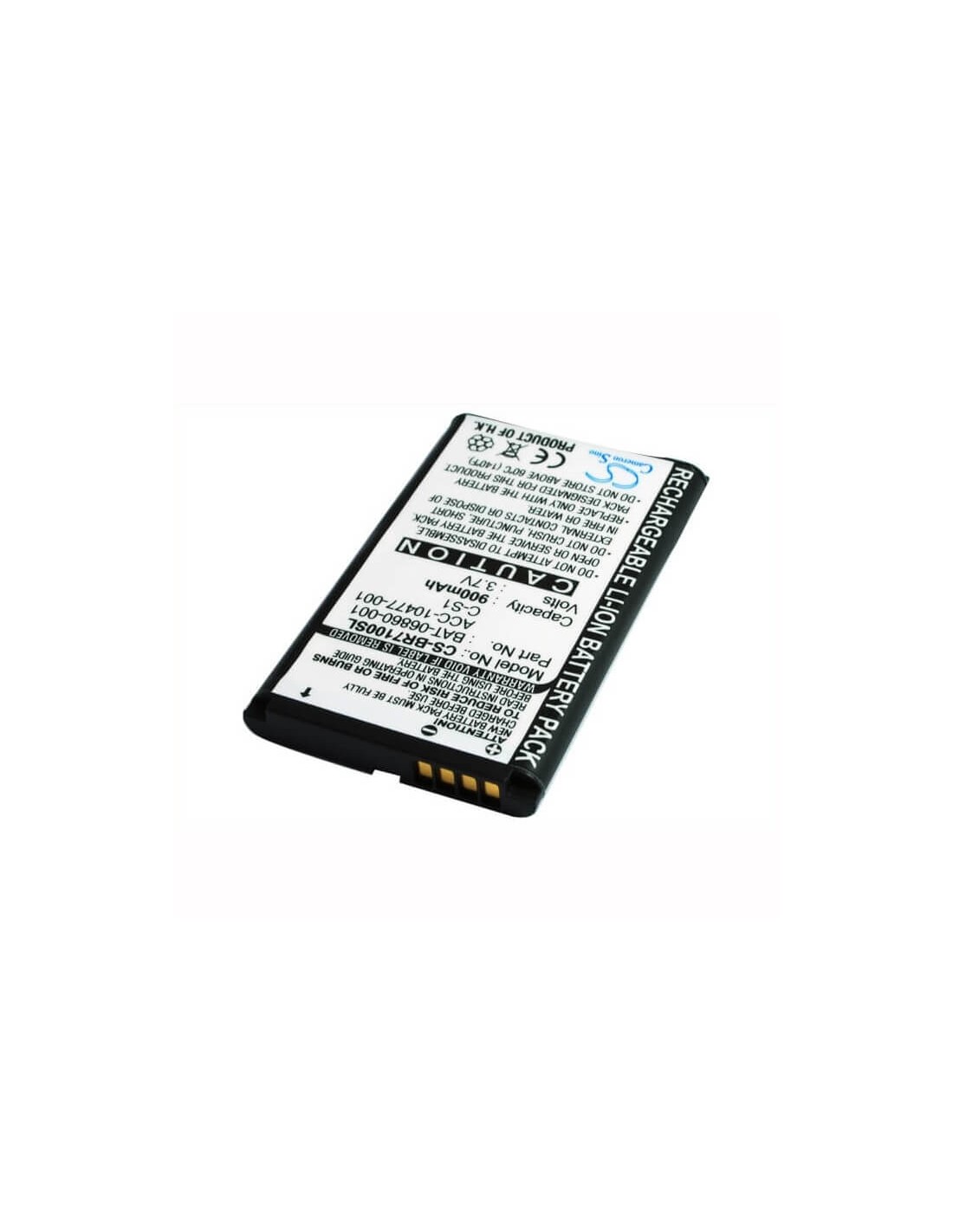 Battery for Blackberry 7100, 7100g, 7100i 3.7V, 900mAh - 3.33Wh
