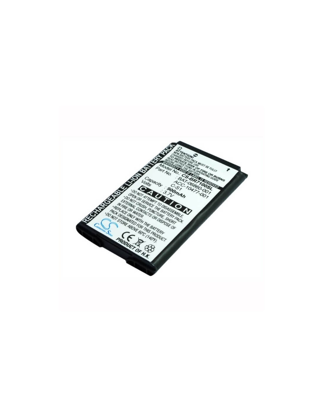 Battery for Blackberry 7100, 7100g, 7100i 3.7V, 900mAh - 3.33Wh