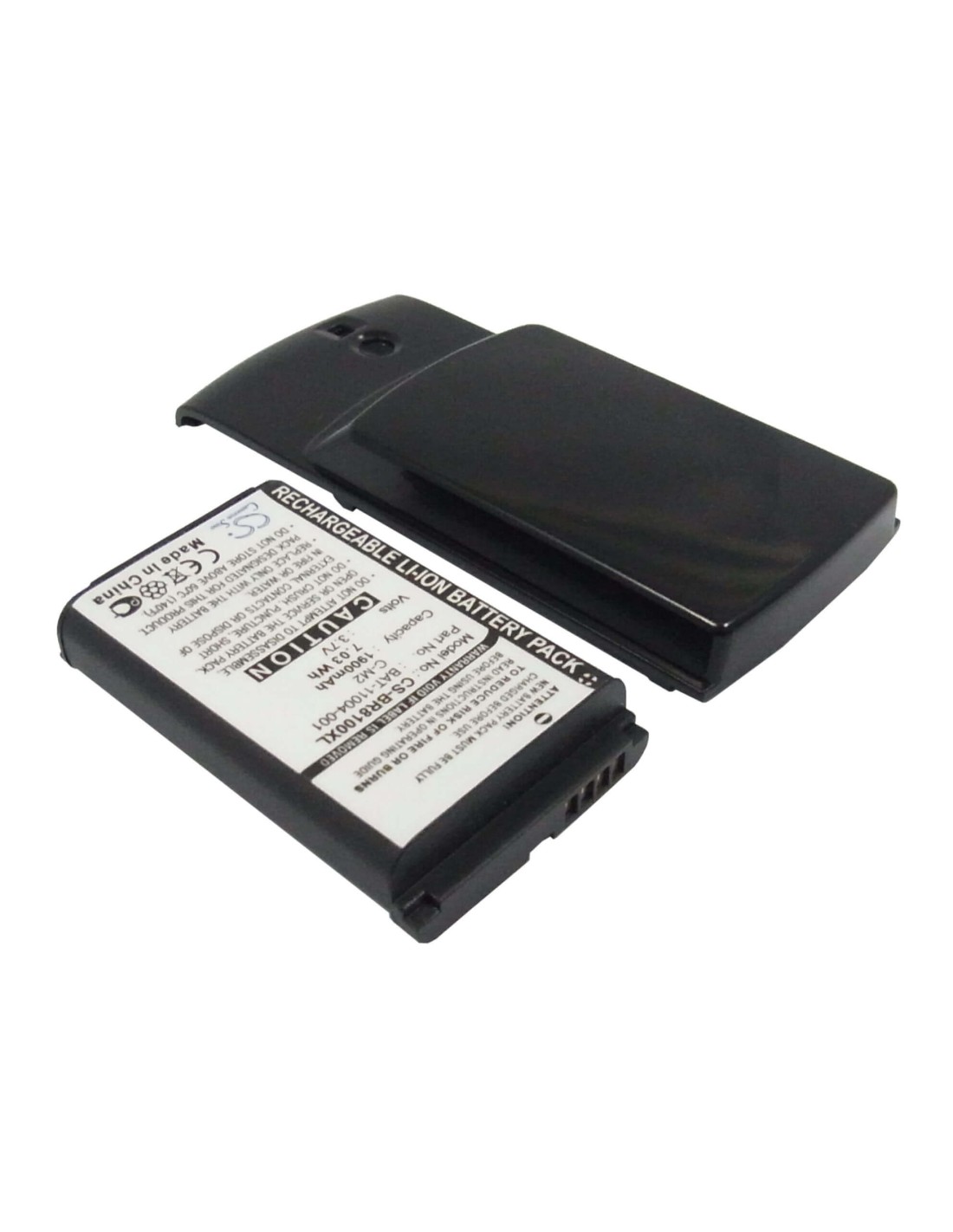 Battery for Blackberry 8100, 8100c, 8100r 3.7V, 1900mAh - 7.03Wh