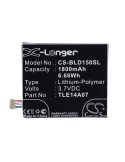 Battery for BLU Life PLAY S, L150u 3.7V, 1800mAh - 6.66Wh