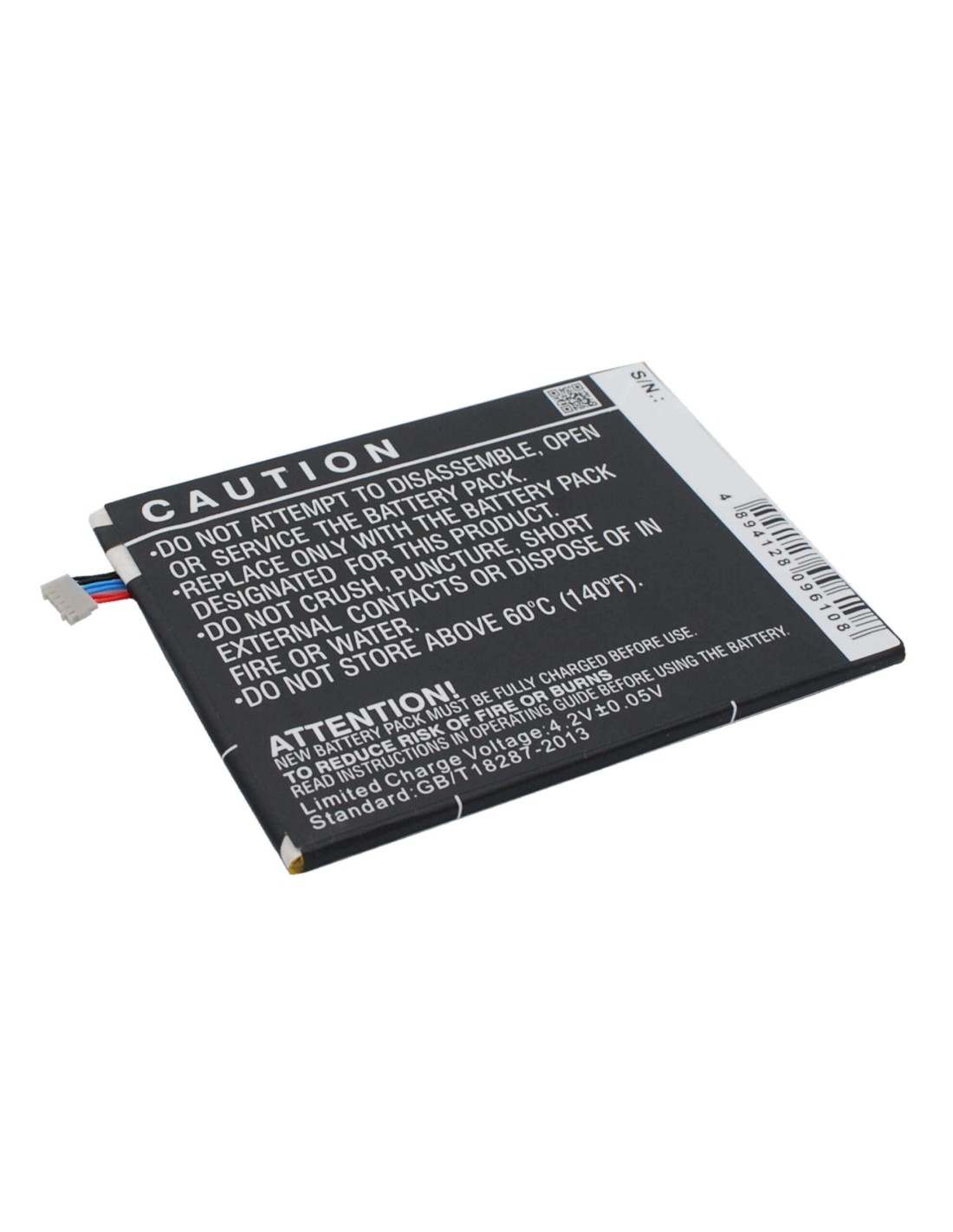 Battery for BLU Life View, P104, L110 3.7V, 2600mAh - 9.62Wh