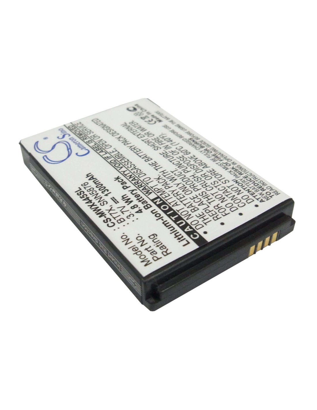 Battery for BoostMobile Theory 3.7V, 1300mAh - 4.81Wh