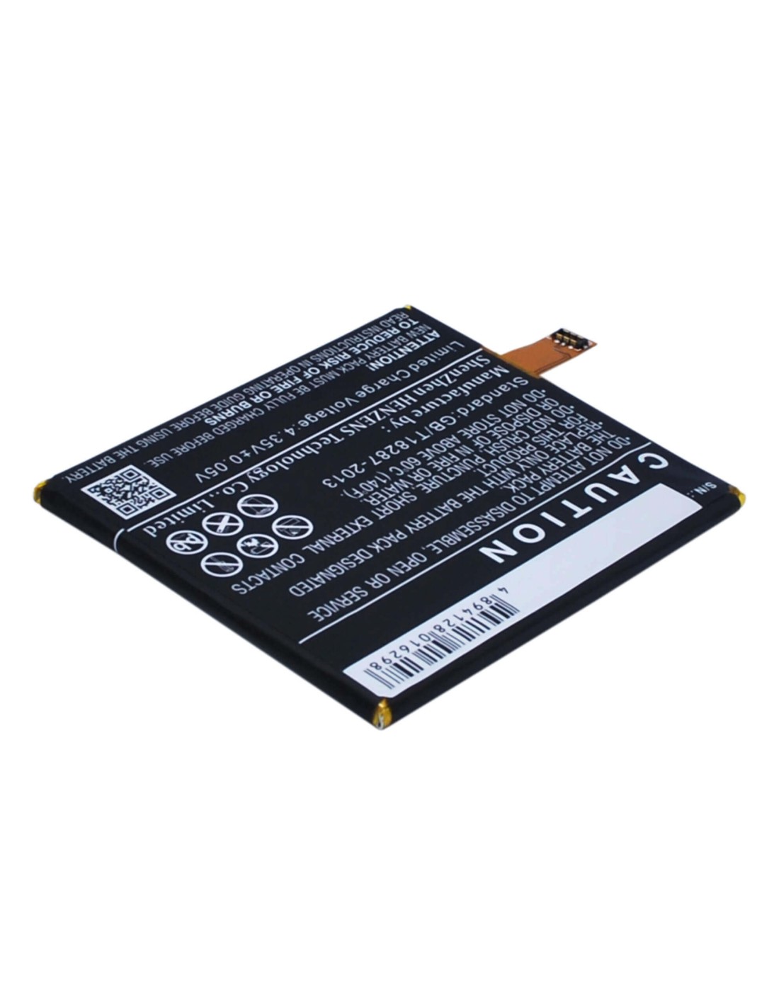 Battery for BQ Aquaris E5 HD Ubuntu Edition, Aquaris E5, Aquaris E5 FHD 3.8V, 2500mAh - 9.50Wh
