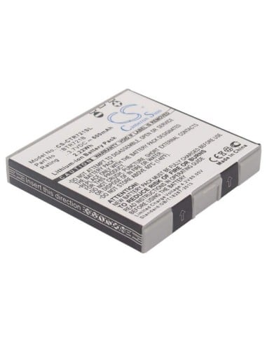 Battery for Casio C721 3.7V, 600mAh - 2.22Wh