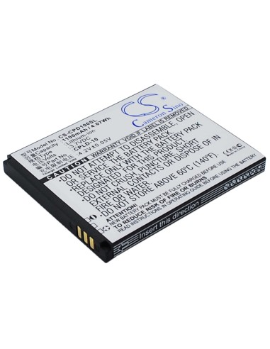 Battery for Coolpad 7230, 5216S, 7230B 3.7V, 1100mAh - 4.07Wh