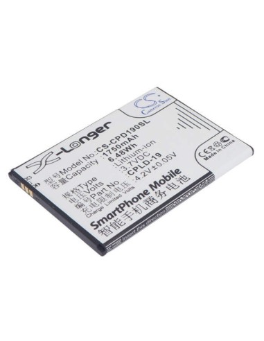 Battery for Coolpad 7295, 5930, 8720 3.7V, 1750mAh - 6.48Wh
