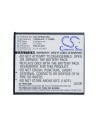 Battery For Coolpad K1, 7620l, 5952 3.7v, 1950mah - 7.22wh