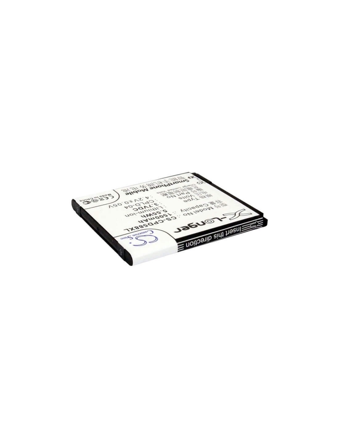 Battery for Coolpad 5880 3.7V, 1500mAh - 5.55Wh
