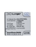 Battery for Coolpad 7290 3.7V, 1700mAh - 6.29Wh