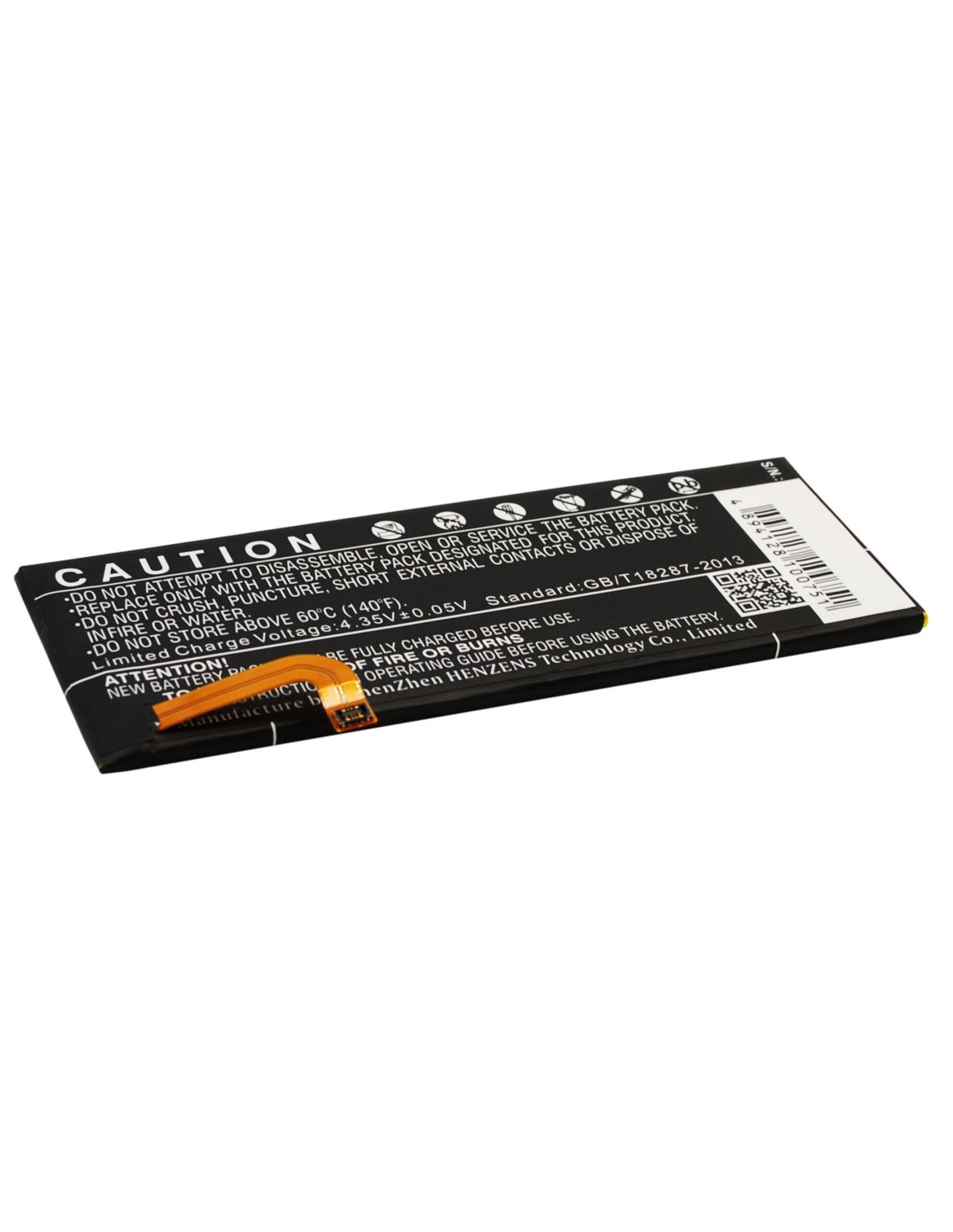 Battery for Coolpad X7, 8690, 8690-T00 3.8V, 2700mAh - 10.26Wh