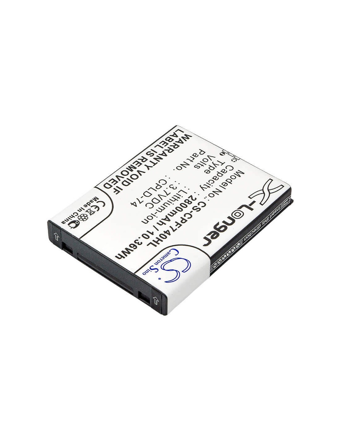 Battery for Coolpad 5860, 5860e 3.7V, 2800mAh - 10.36Wh