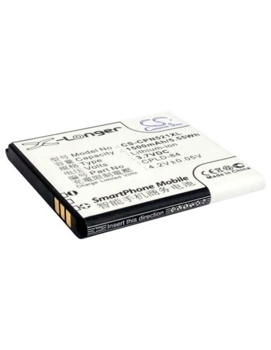 Battery for Coolpad 5210, 7235 3.7V, 1500mAh - 5.55Wh