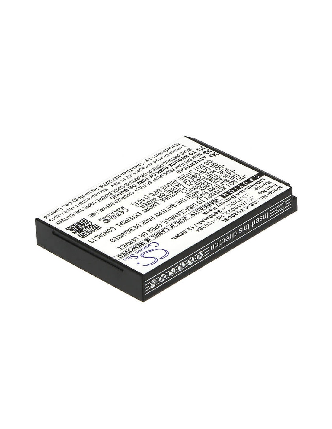 Battery for Cyrus CS20 3.7V, 3400mAh - 12.58Wh
