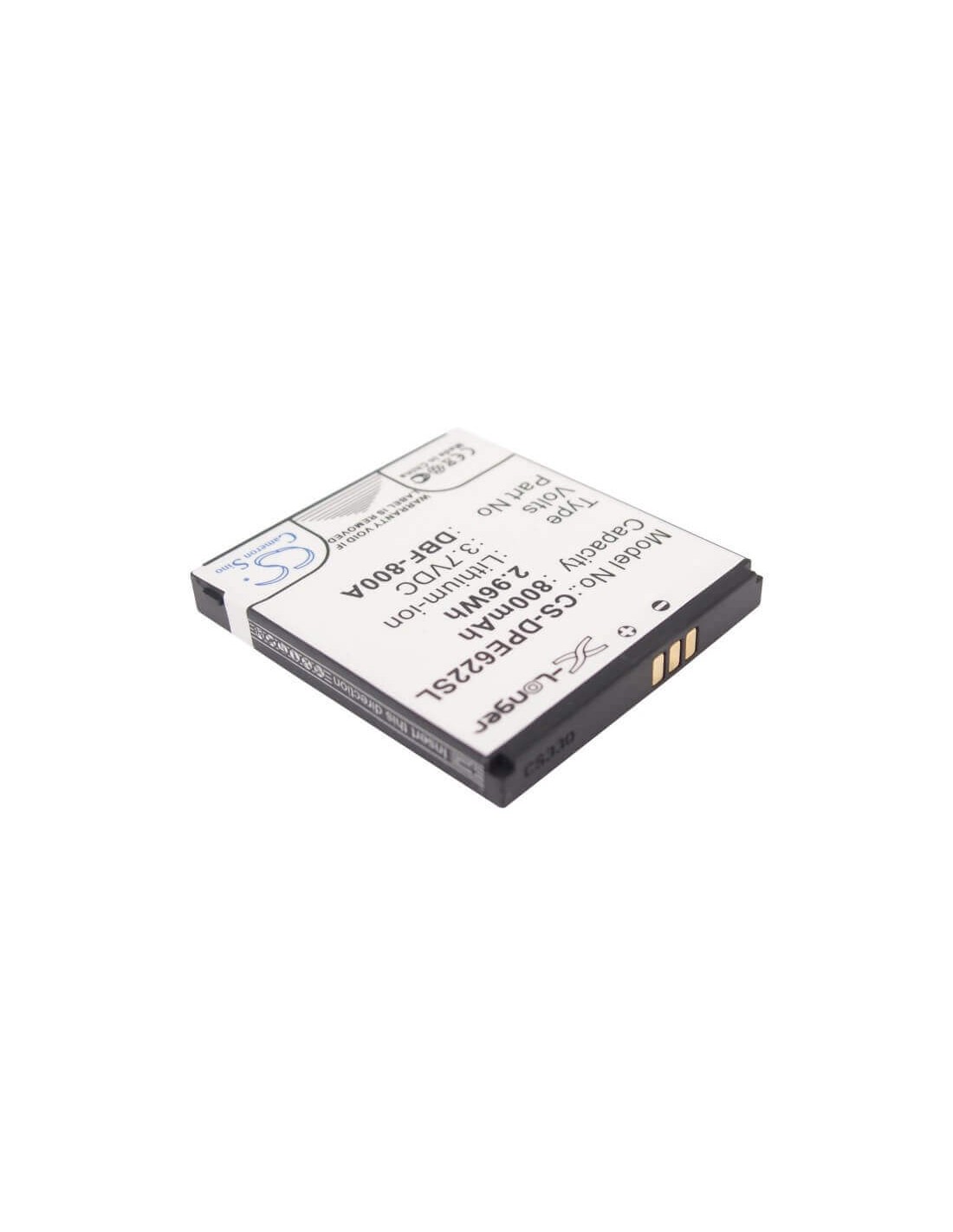 Battery for Doro PhoneEasy Phoneeasy 620, 622, PhoneEasy 606 3.7V, 800mAh - 2.96Wh