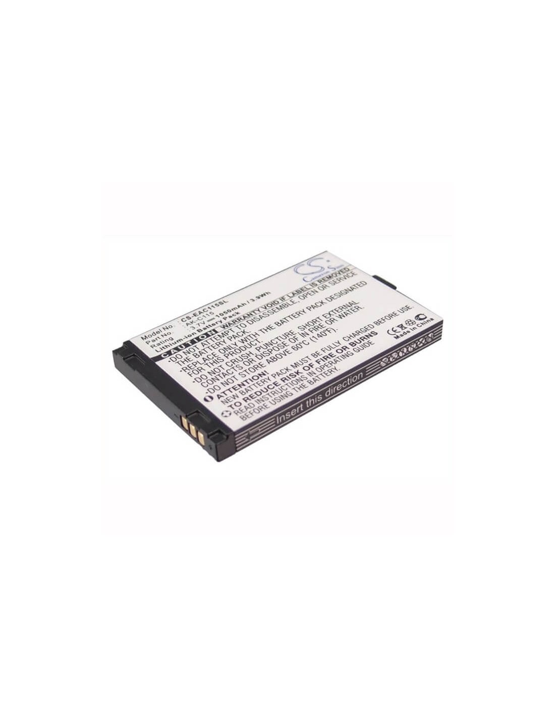 Battery for Emporia Telme C95, Telme C96, Telme C100 3.7V, 1050mAh - 3.89Wh