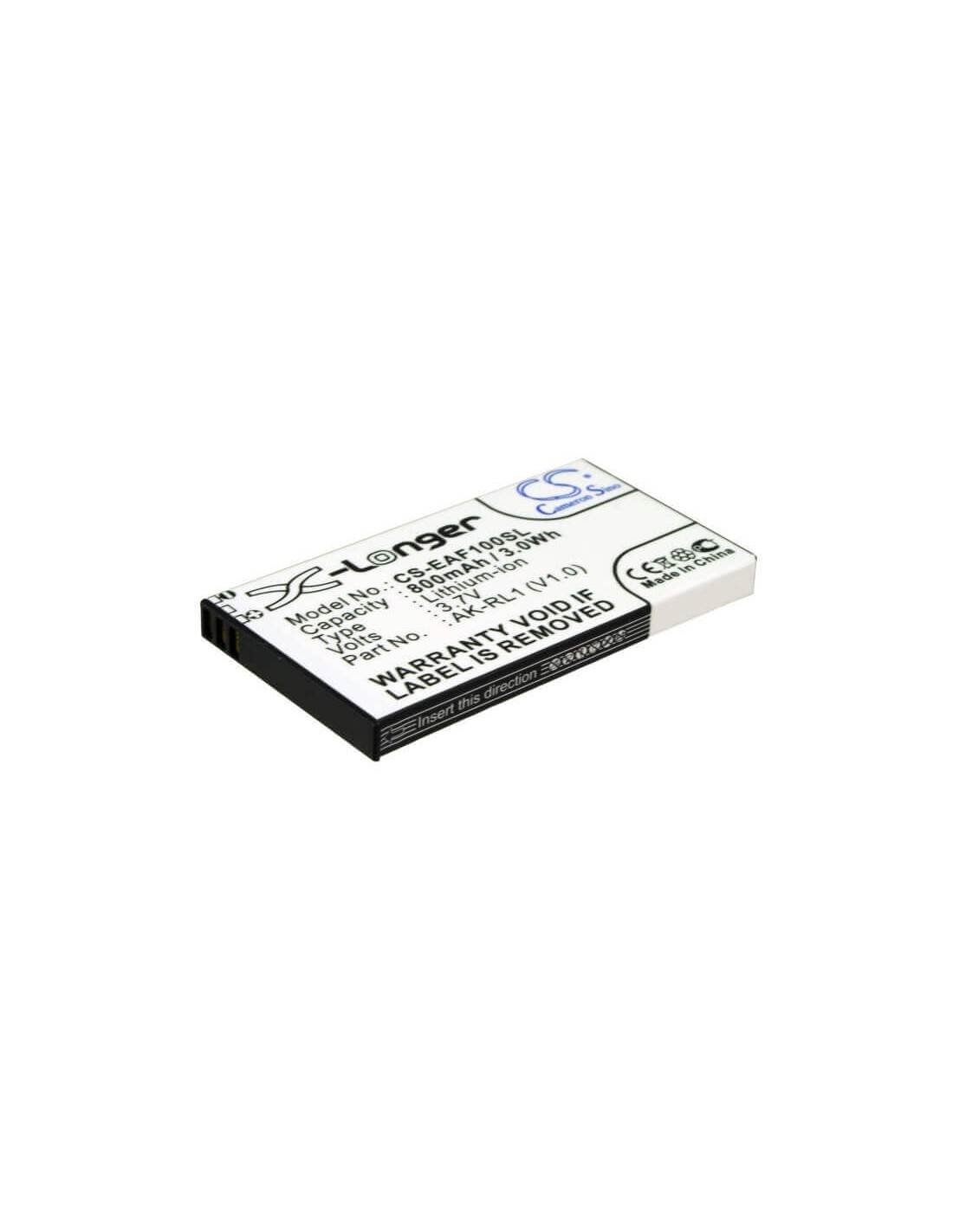Battery for Emporia RL1, VF1C 3.7V, 800mAh - 2.96Wh