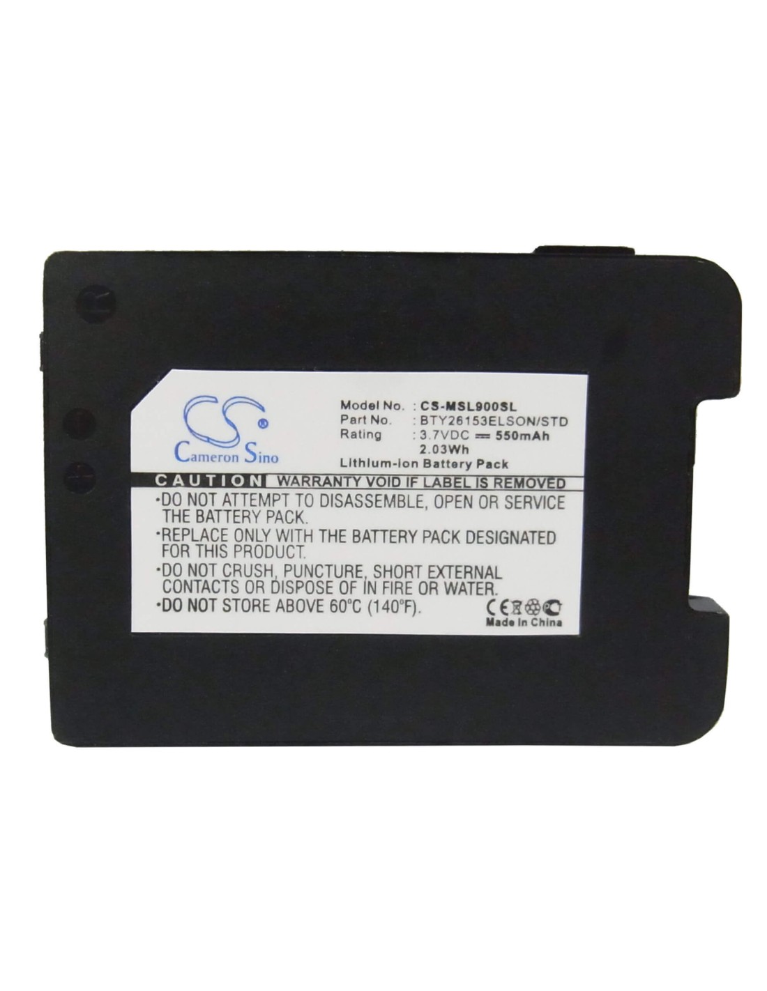 Battery for Emporia Elson SL900, Elson SL900A 3.7V, 550mAh - 2.04Wh
