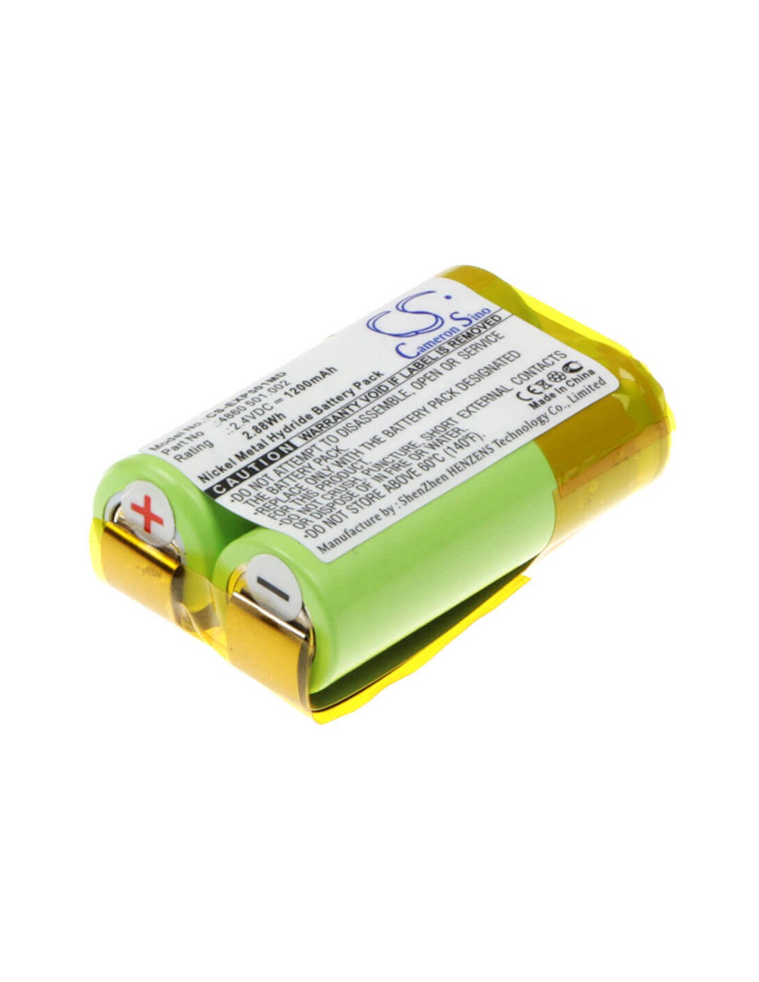 Battery for Eppendorf Research Pro 2.4V, 1200mAh - 2.88Wh