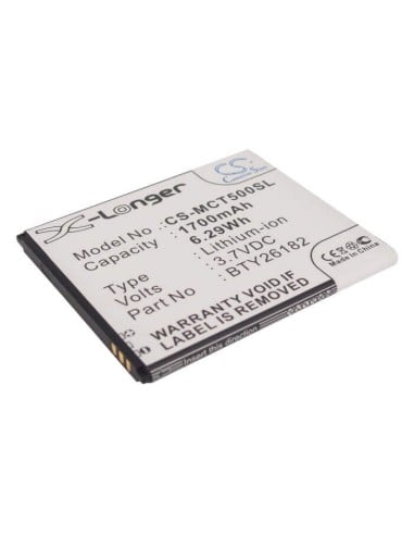 Battery for Fly IQ 451 Vista 3.7V, 1700mAh - 6.29Wh