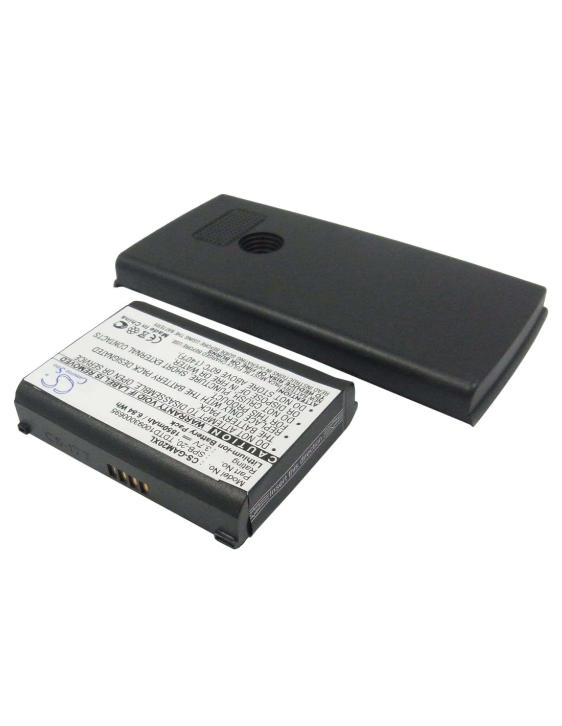 Battery for Garmin-Asus nuvifone M20, nuvifone M20 US 3.7V, 1850mAh - 6.85Wh