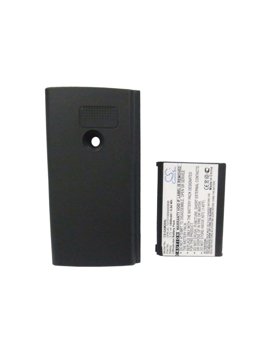Battery for Garmin-Asus nuvifone M20, nuvifone M20 US 3.7V, 1850mAh - 6.85Wh