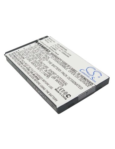 Battery for Gigabyte GSmart MS804, Helen 3.7V, 1200mAh - 4.44Wh
