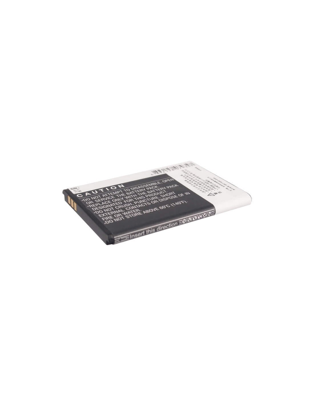 Battery for GIONEE A800 3.7V, 1700mAh - 6.29Wh